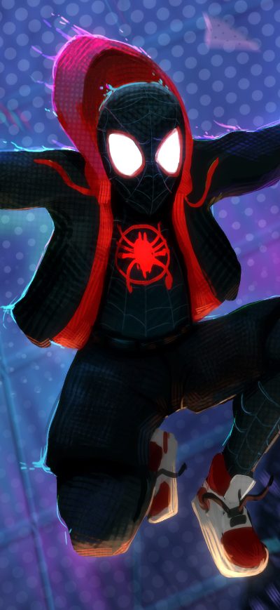 Fond d'écran iPhone Spiderman Spider Verse