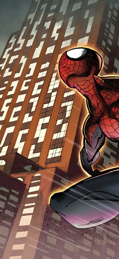 Fond d'écran iPhone Spider Man Looking To Queens