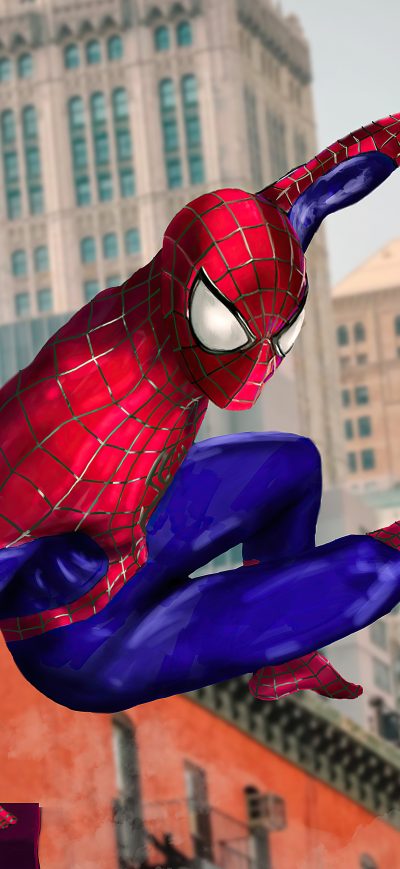 Fond d'écran iPhone Spidey From The Amazing Spiderman
