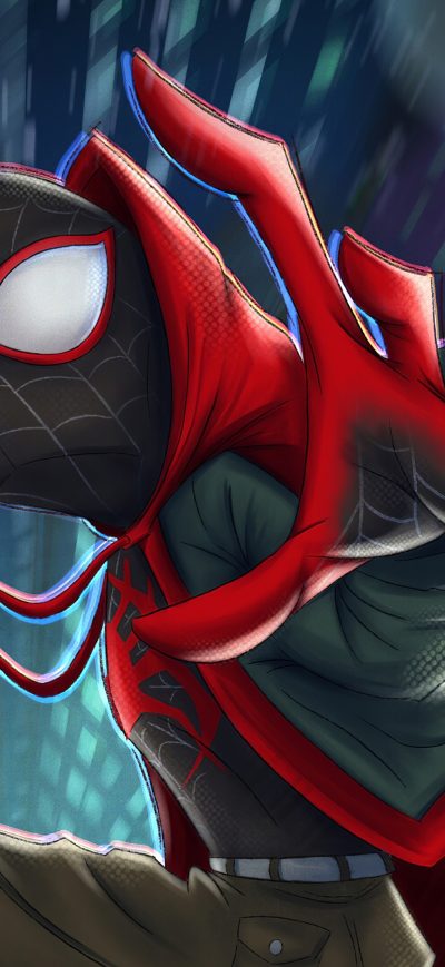 Fond d'écran iPhone Spider Man On Art 4k
