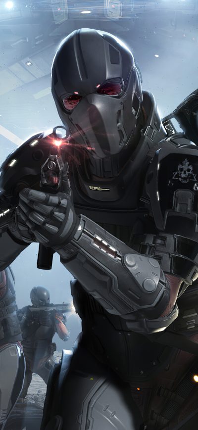 Fond d'écran iPhone 4k Star Citizen Video Game Concept Art