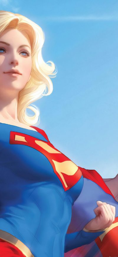 Fond d'écran iPhone Superman And Supergirl 4k