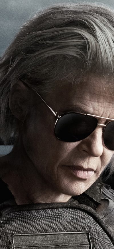 Fond d'écran iPhone Linda Hamilton In Terminator Dark Fate 4k