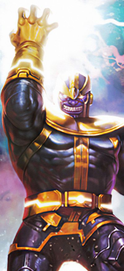 Fond d'écran iPhone Thanos Marvel Infinity