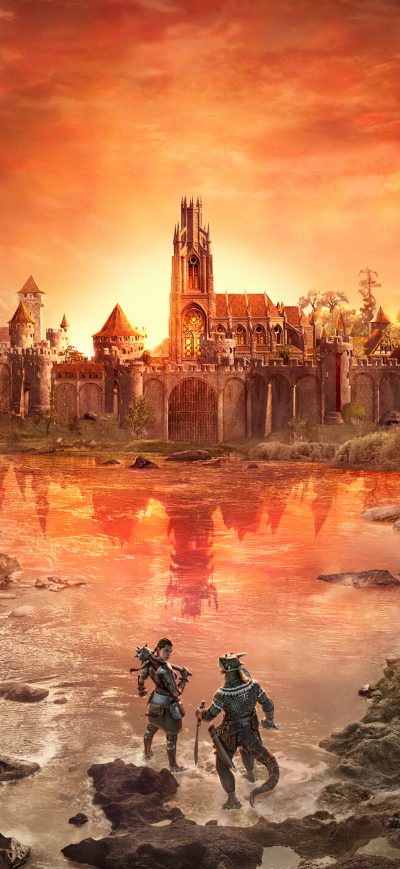 Fond d'écran iPhone TheElderScrollsOnline Blackwood 4k