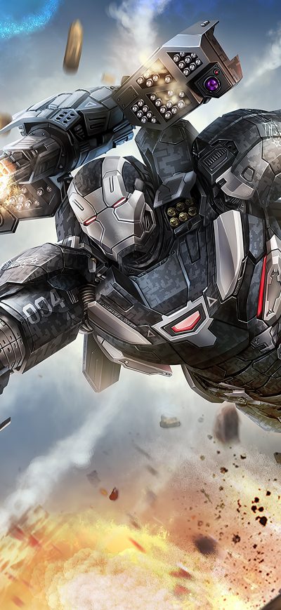 Fond d'écran iPhone War Machine New Artwork