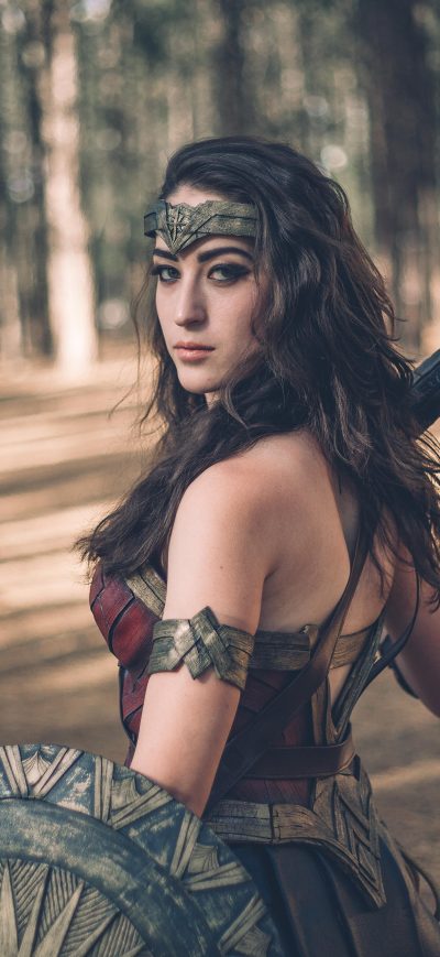 Fond d'écran iPhone 2020 Wonder Woman 5k Cosplay