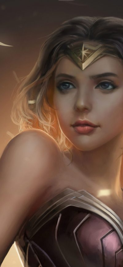 Fond d'écran iPhone Cute Wonderwoman 4k
