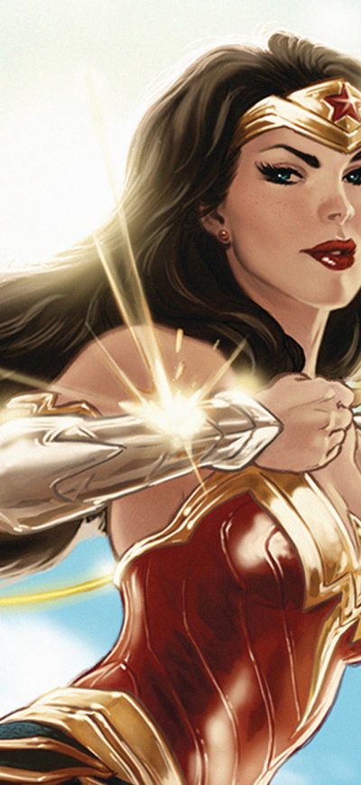 Fond d'écran iPhone Artwork Wonder Woman