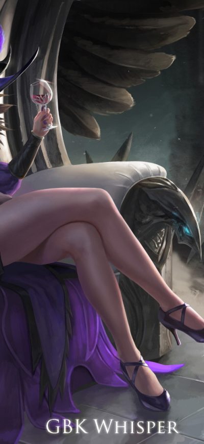 Fond d'écran iPhone Ravenborn Leblanc Artwork