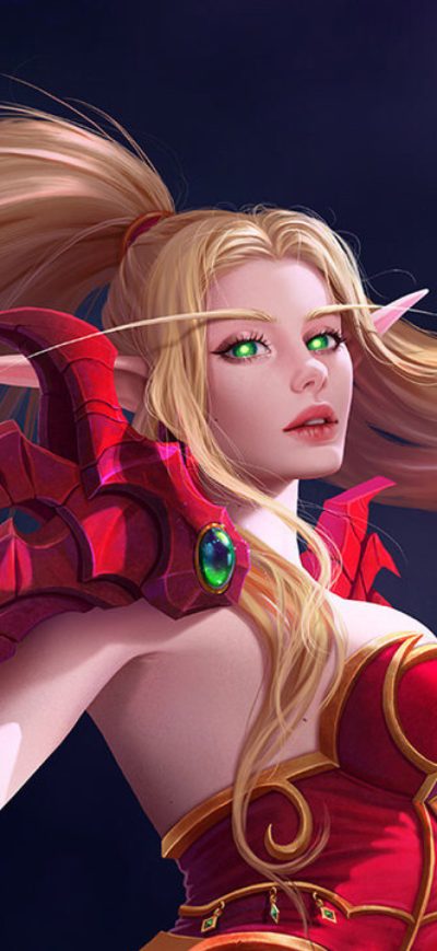 Fond d'écran iPhone Elf Girl Art