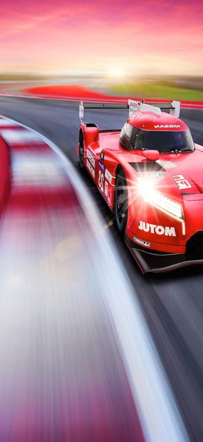 Fond d'écran Nissan GTR LM Nismo sur iPhone