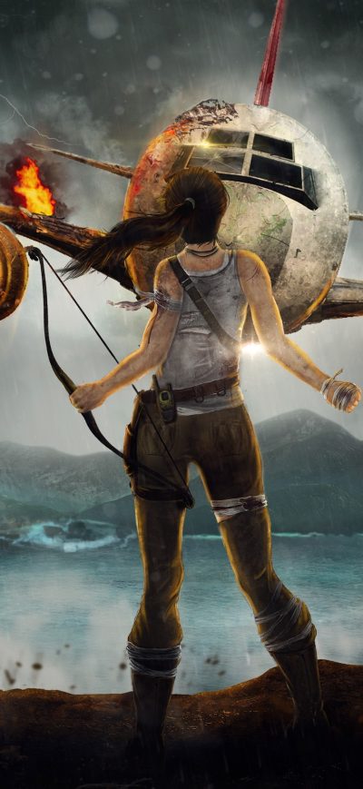 Fond d'écran iPhone Lara Croft Adventure