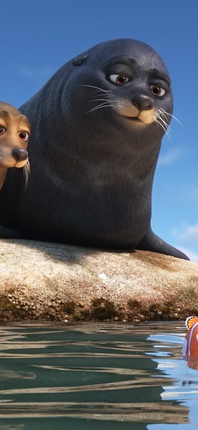 Fond d'écran iPhone Rudder And Fluke In Finding Dory