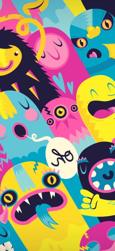 Fond d'écran iPhone Monsters