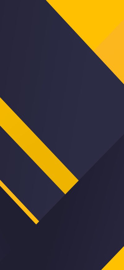 Fond d'écran iPhone Geometric Material Yellow Blue 4k