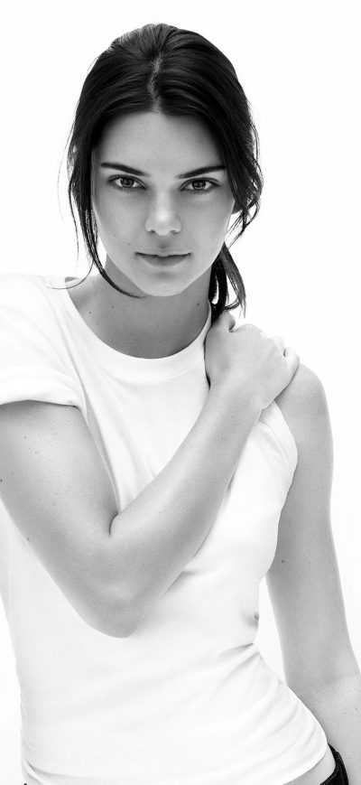 Fond d'écran iPhone Kendall Jenner Monochrome Hd