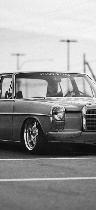 Fond d'écran iPhone Mercedes Benz Stance Works