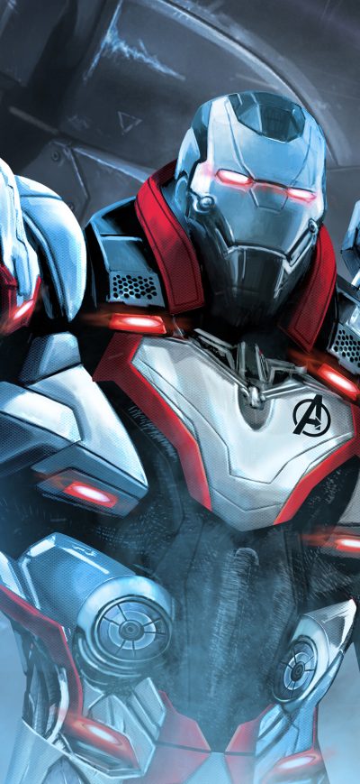 Fond d'écran iPhone War Machine In Avengers Endgame 2019