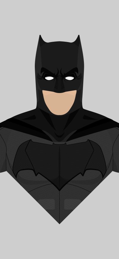 Fond d'écran Batman Minimalism 8k sur iPhone