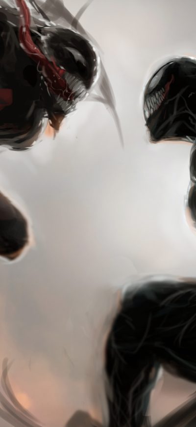 Fond d'écran iPhone Venom Vs Riot Art
