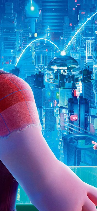 Fond d'écran iPhone Ralph Breaks The Internet Wreck It Ralph 2 Chinese Poster