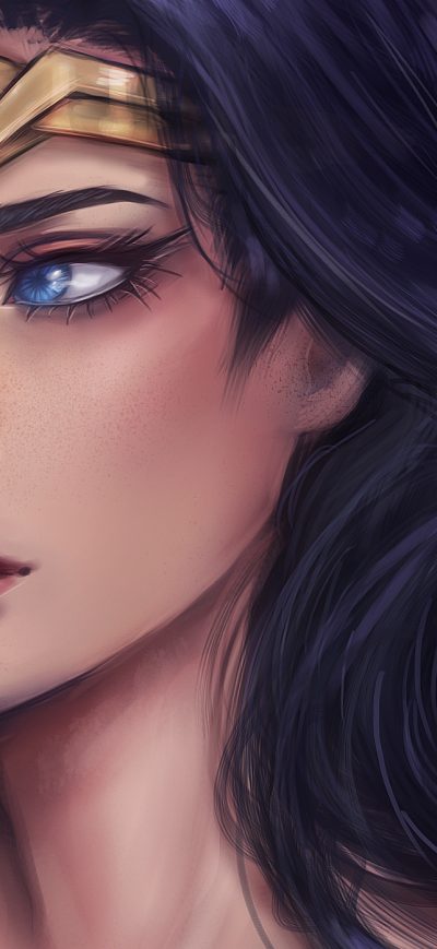 Fond d'écran iPhone Wonder Woman Closeup Art