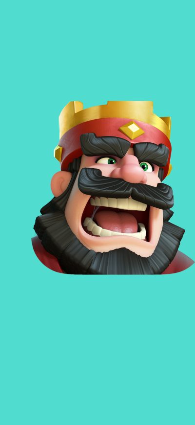 Fond d'écran iPhone Clash Royale King