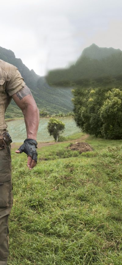 Fond d'écran iPhone Dwayne Johnson In Jumanji Welcome To The Jungle