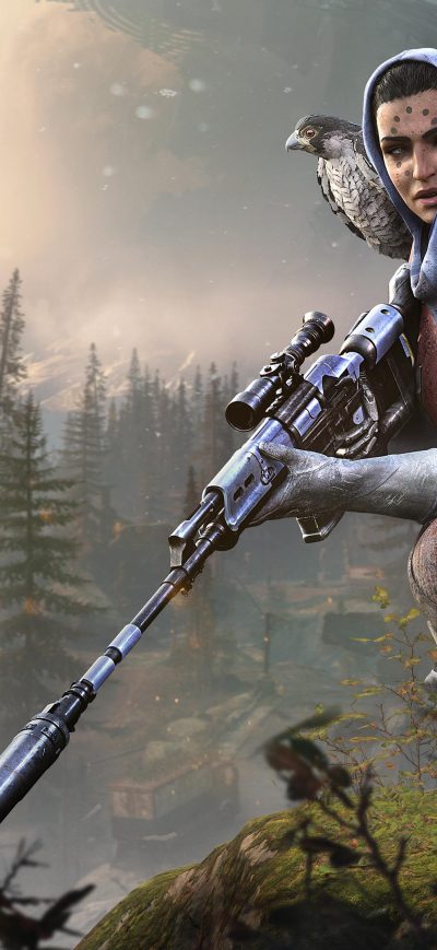 Fond d'écran iPhone Destiny 2 Hawthorne