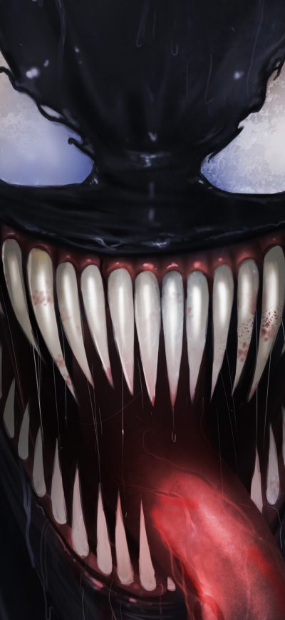 Fond d'écran iPhone Venom Digital Fan Art 5k