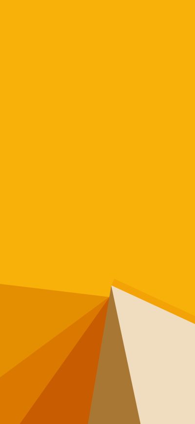 Fond d'écran iPhone Abstract Orange Shapes