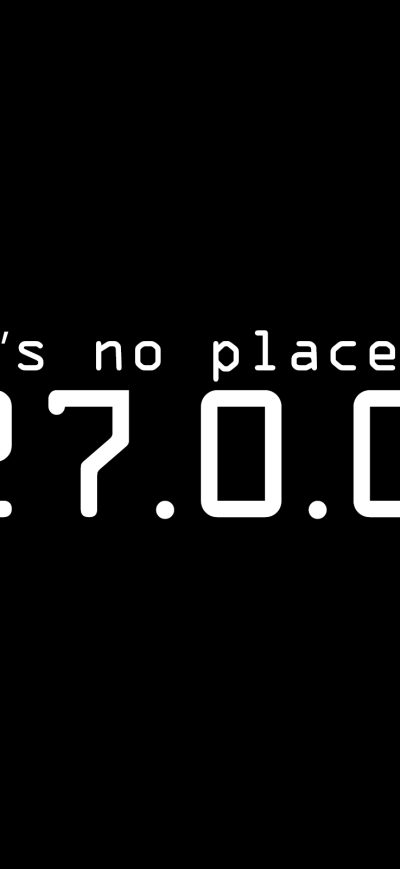 Fond d'écran iPhone Localhost