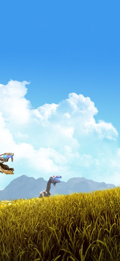 Fond d'écran iPhone 4k Horizon Zero Dawn Artwork