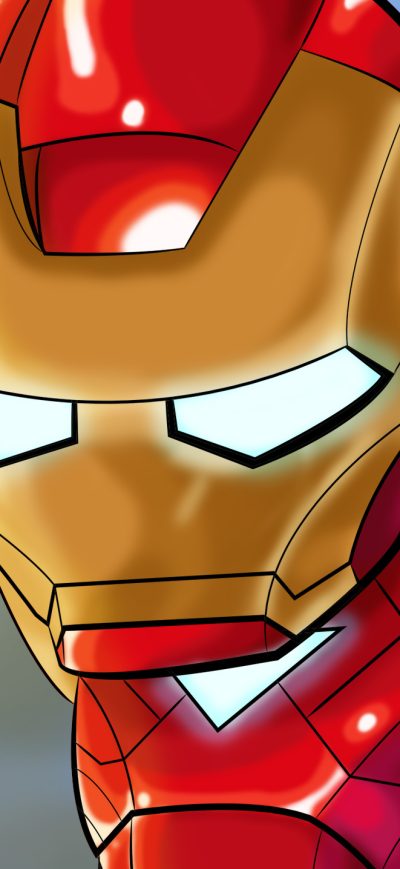 Fond d'écran iPhone Iron Man Kid Cosmic Art
