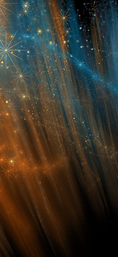 Fond d'écran iPhone Stars Abstract Lights 4k