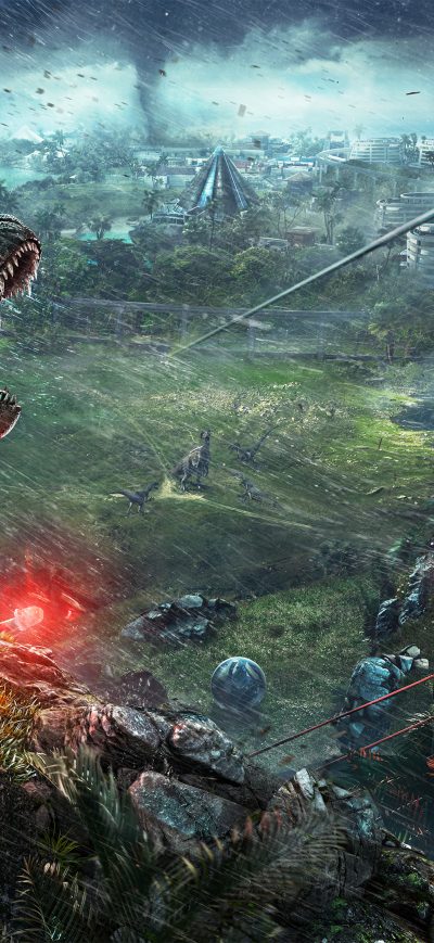 Fond d'écran iPhone 2018 Jurassic World Evolution 4k