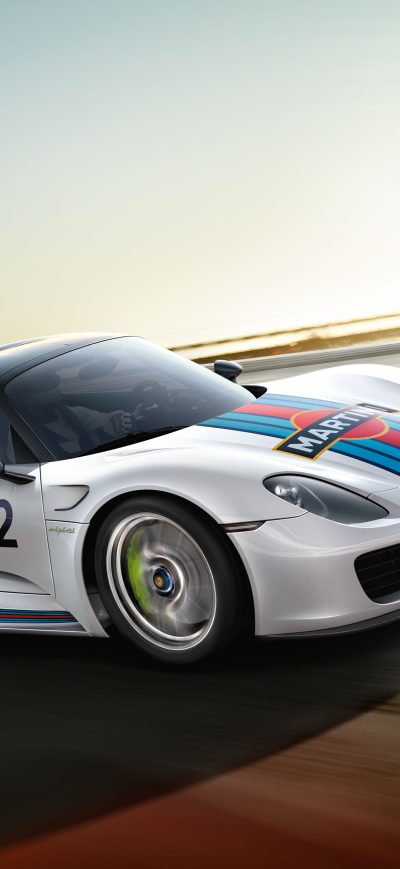Fond d'écran iPhone Martini Porsche 918