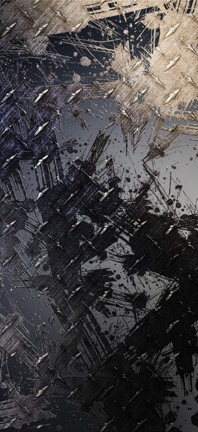 Fond d'écran iPhone Gold Grey Dust Splash 4k