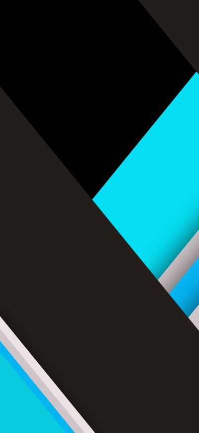 Fond d'écran iPhone Blue Green Material Design Abstract 8k