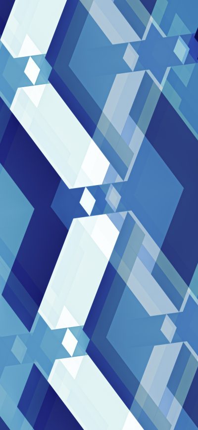Fond d'écran iPhone Blue Interpretation 5k