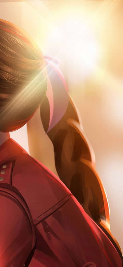 Fond d'écran iPhone Aerith Gainsborough Final Fantasy 4K