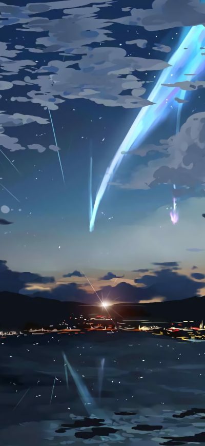 Fond d'écran iPhone Anime Sky 4k
