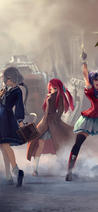 Fond d'écran Anime Saga sur iPhone