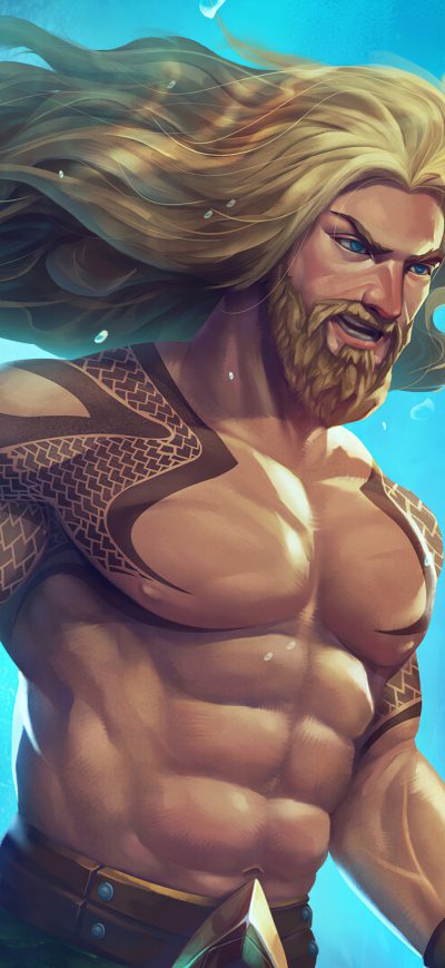 Fond d'écran Aqua Man 4k sur iPhone