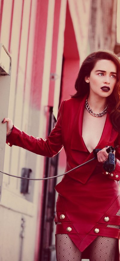 Fond d'écran iPhone Emilia Clarke Vs Photoshoot