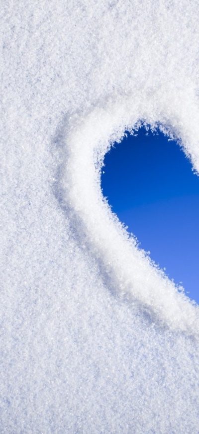 Fond d'écran iPhone Snow Heart