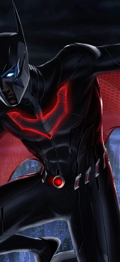 Fond d'écran iPhone The Batman Beyond 8k