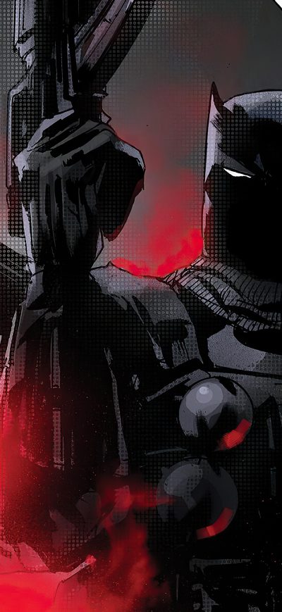 Fond d'écran iPhone Batman Who Laughs Grim Knight 4k