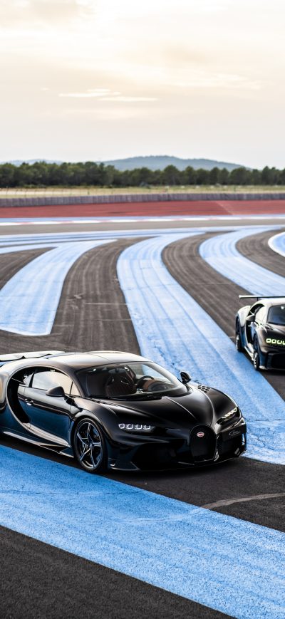 Fond d'écran iPhone Bugatti Chiron 2022 8k